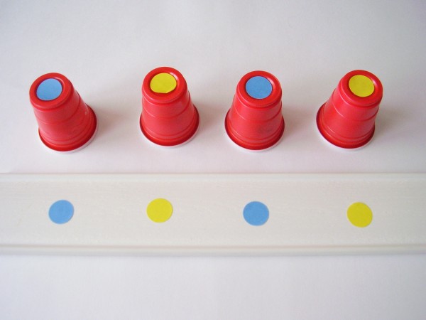 Patterning math activity for preschoolers