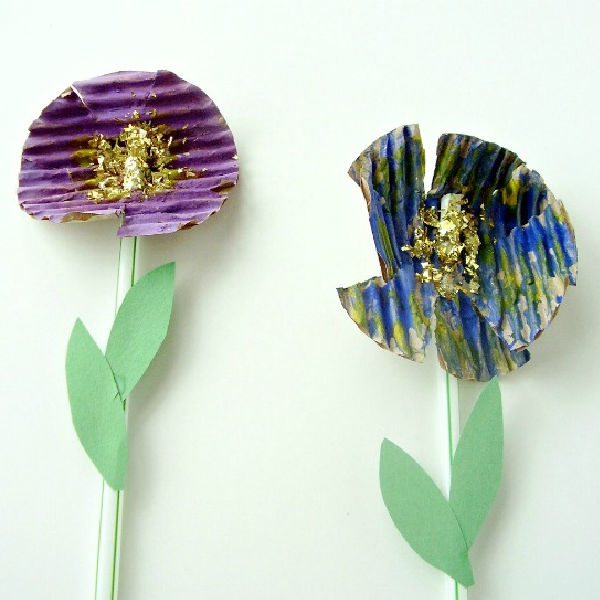 Straw Flowers  Fun Family Crafts