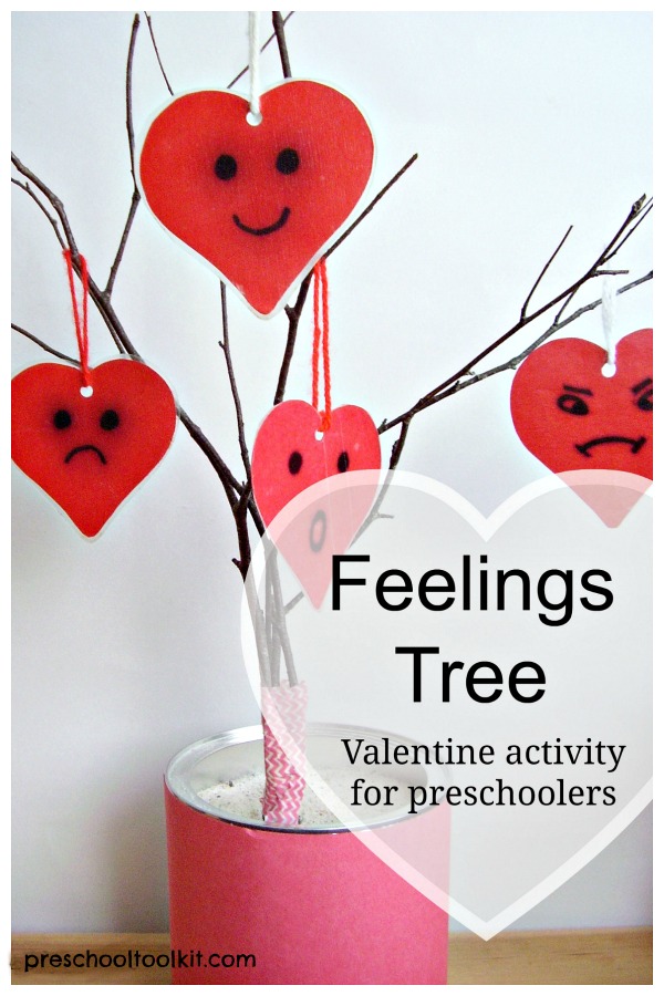 Feelings tree activity to explore emotions with preschoolers