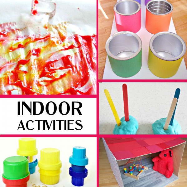 Indoor play when kids must stay at home