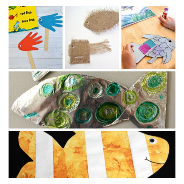 Preschool fish crafts