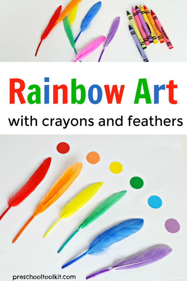 feather crafts for preschoolers