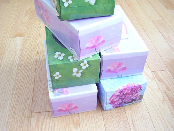 Tissue boxes recycled for STEM activity