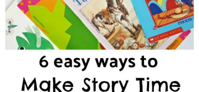 6 ways to make story time amazing without opening a book