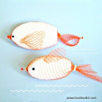 foam fish preschool craft