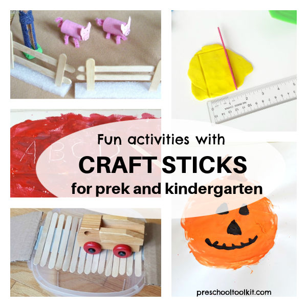 30+ Things to Do With Craft Sticks » Preschool Toolkit