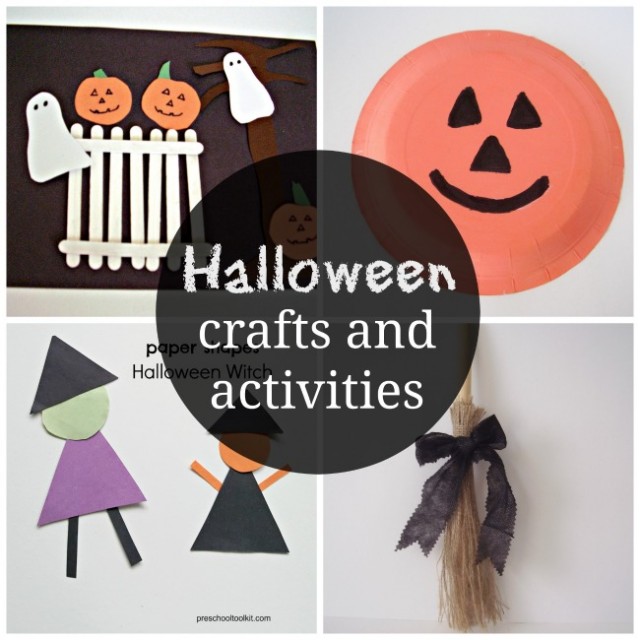 Halloween crafts and activities - Preschool Toolkit