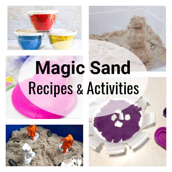 DIY Magic Sand 