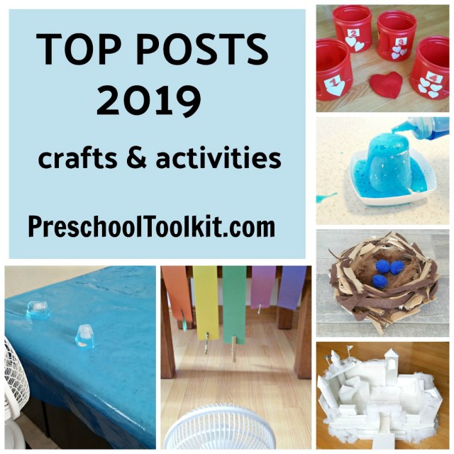 Top posts on Preschool Toolkit blog for 2019