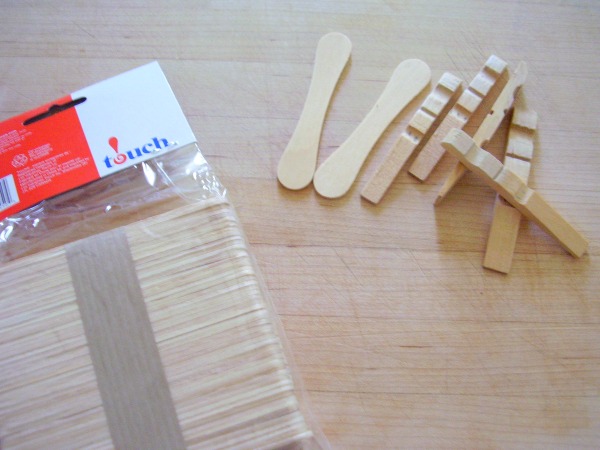 Use broken clothespins in kids crafts