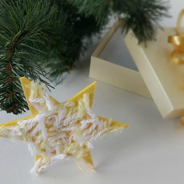 Star ornament preschool craft