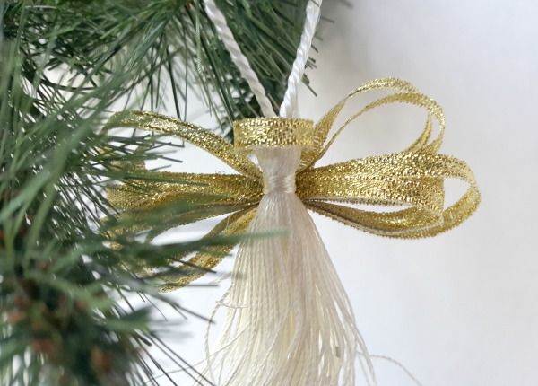 Christmas tree ornament angel craft