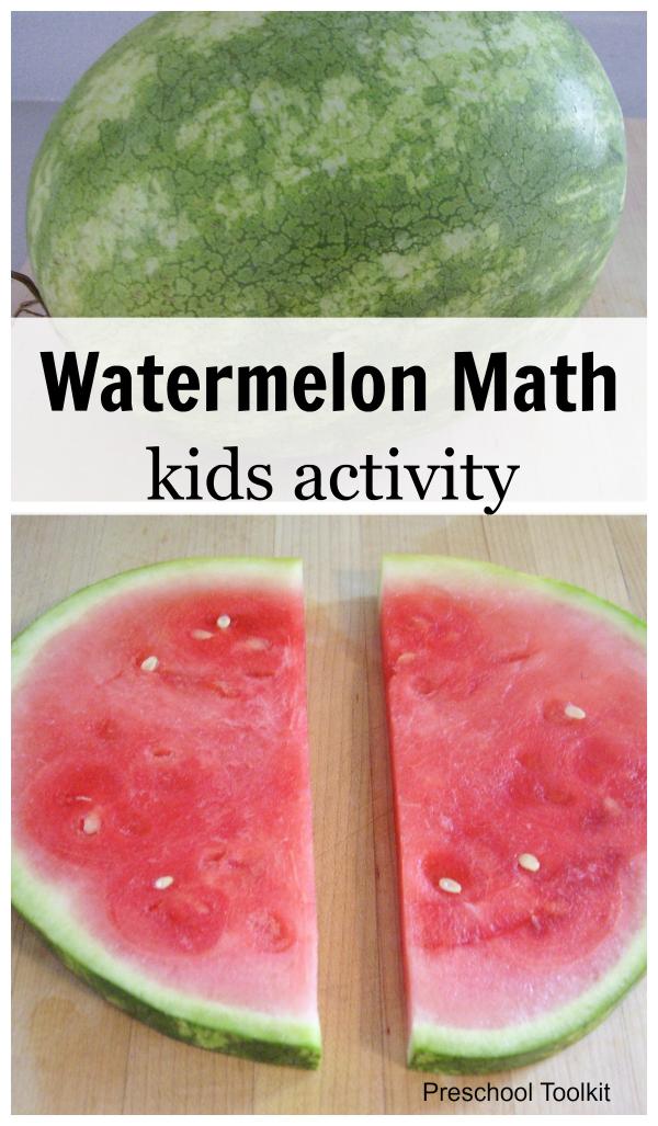 Watermelon math activities