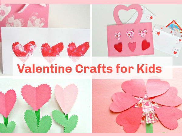 Preschool crafts and activities for Valentine's Day