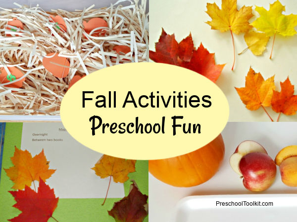 fun preschool activities for fall