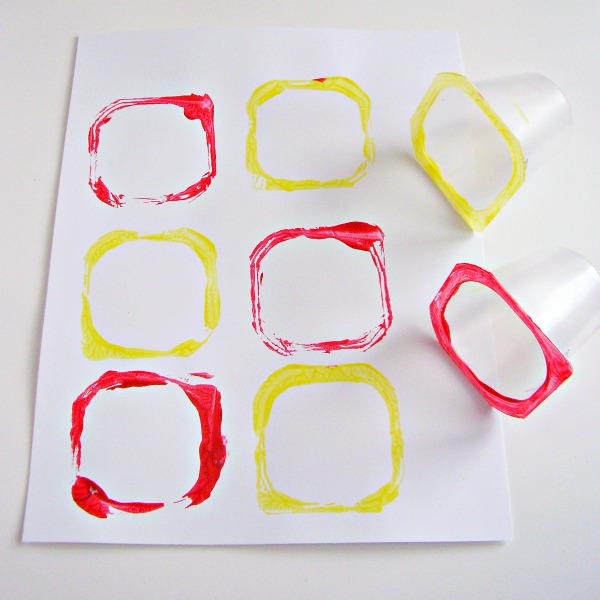 Process Art Activity with DIY Paint Palette » Preschool Toolkit
