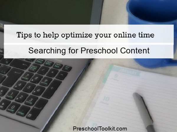 how to find preschool activities online