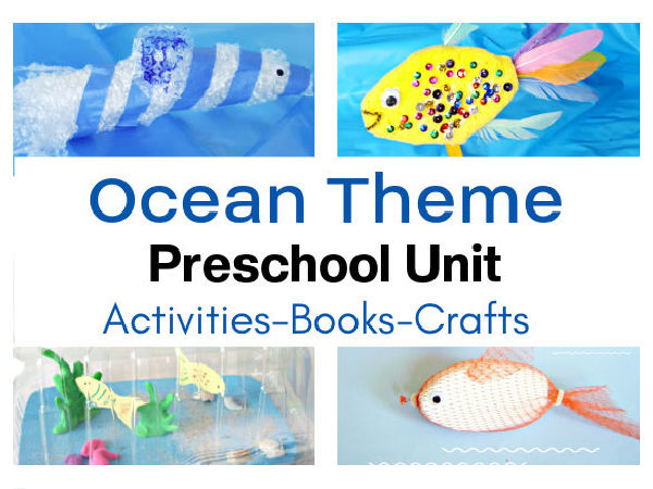 Easy Aquarium Craft for Kids » Preschool Toolkit