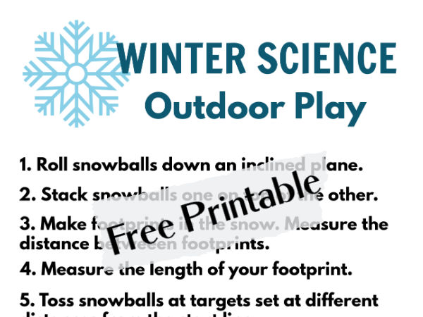 outdoor science for kids