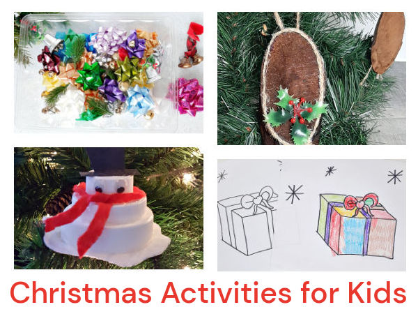 Best kids Christmas activities using everyday materials