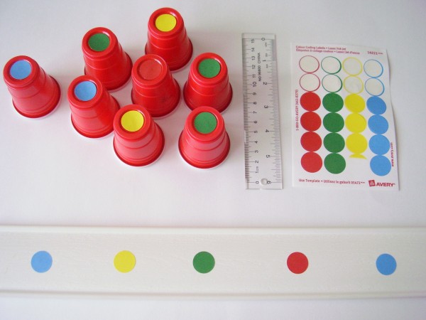 Preschool Math Activity: Number Cups