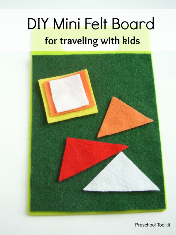 Travel size felt board