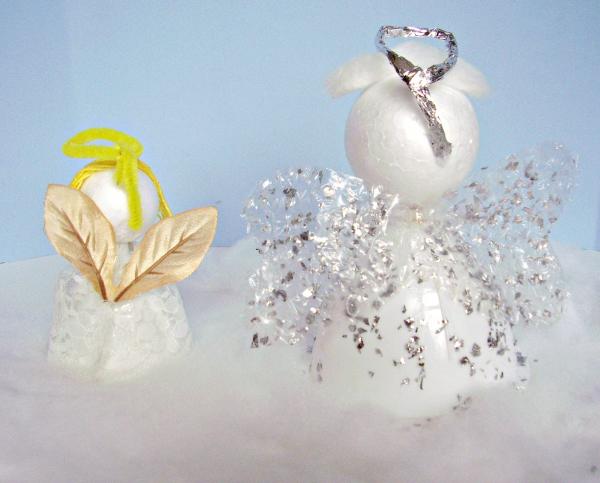 Kids can make angels in a choir craft for Christmas