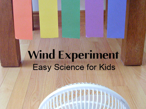 preschool experiment with wind