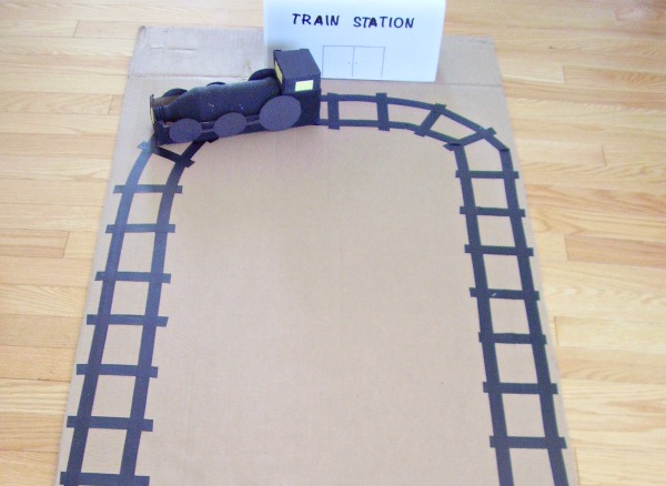 Creative Transportation Railway Road And Paper Tape Diy - Temu