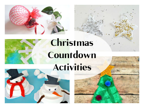 Christmas activities for a family countdown