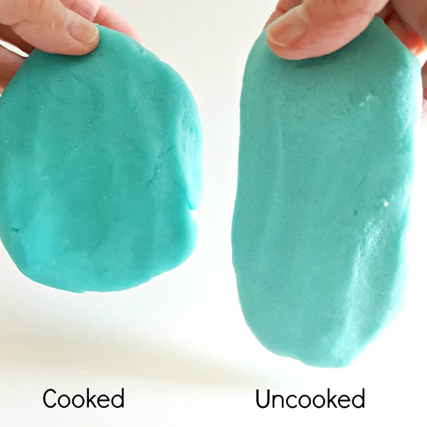 Compare results of play dough recipes for texture and strength