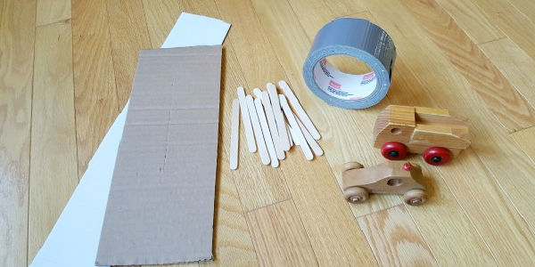 Preschool STEM with craft sticks