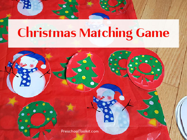 Christmas party game for preschoolers