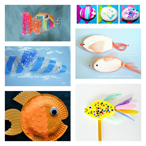 Preschool fish crafts
