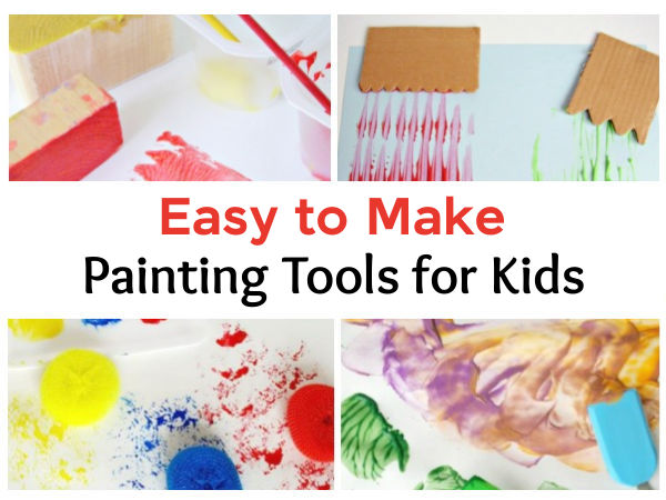 Fun & Easy Tree Painting for kids - Messy Little Monster