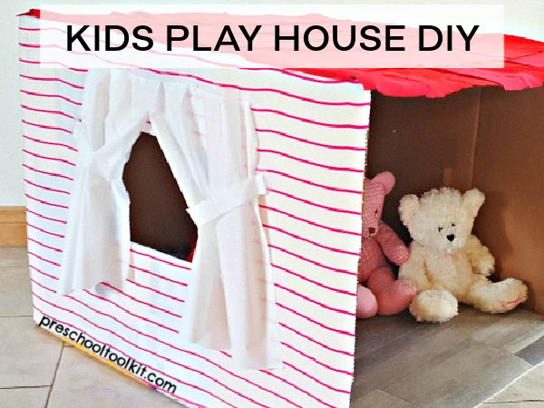 DIY: Cardboard Box Playhouse - Project Nursery