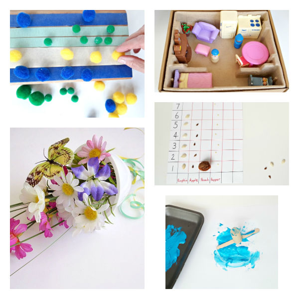 Activities to strengthen early fine motor skills