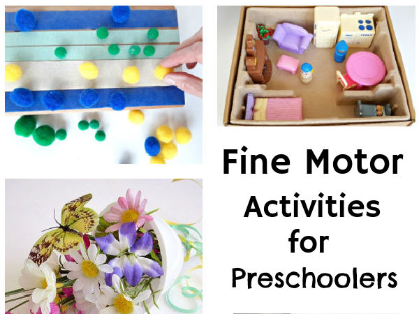 Printable List Of Fine Motor Activities For Preschoolers Pdf