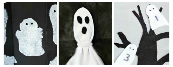 Kids Halloween ghost activities