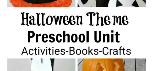 Halloween theme unit for preschool