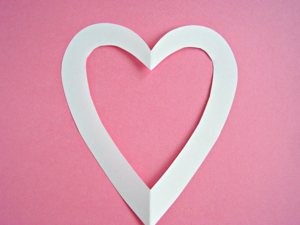 Valentine Painting Activity with Stencils » Preschool Toolkit