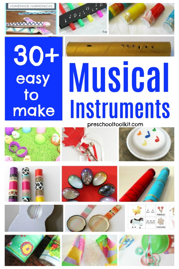 Easy To Make Instruments For Preschool Music Activities Preschool Toolkit