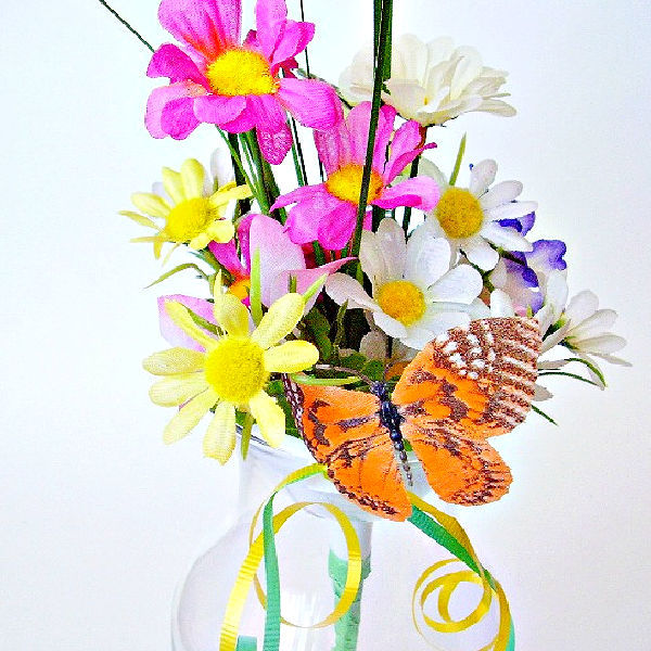 Butterflies Butterfly Flower Homemade Flowers Valentine's Day, Butterfly  For Bouquet 