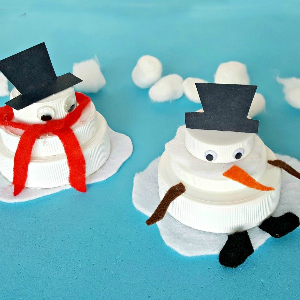 Melting Snowman Craft for Preschoolers » Preschool Toolkit