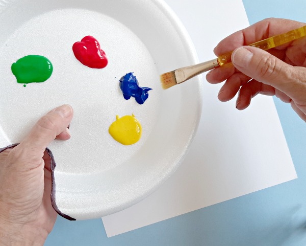 Paint deals palette plates