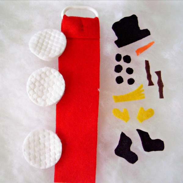 Felt Snowman - DIY Decoration for Kids – Sensory Toys