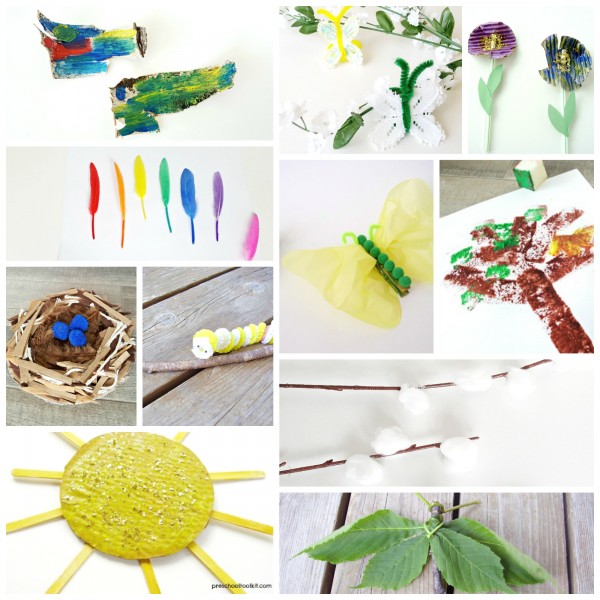 Spring and summer crafts and activities