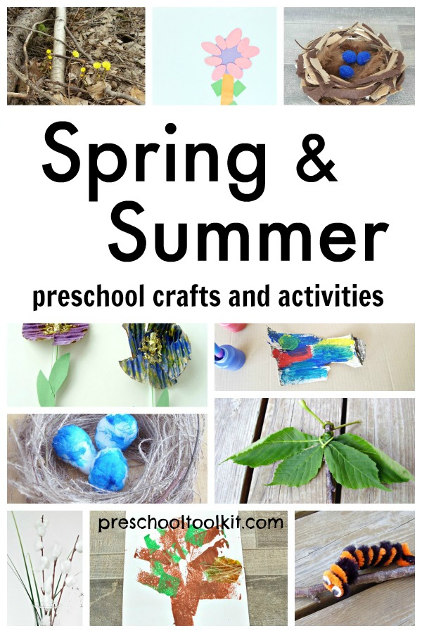 spring and summer crafts and activities for preschoolers preschool toolkit