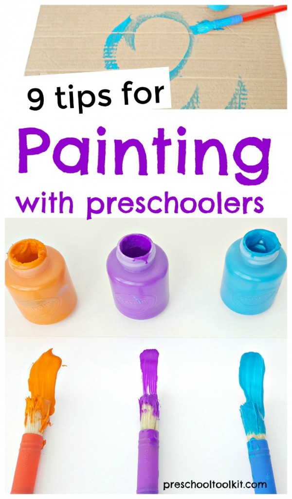 How to Make a Box Lid Craft Tray » Preschool Toolkit