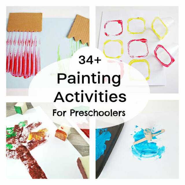 Best Painting activities for preschoolers